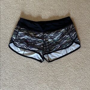 Camo Print Athletic Shorts